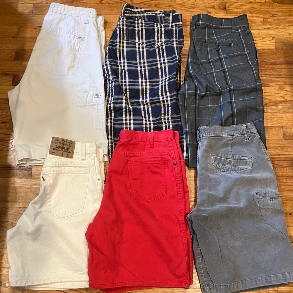 Lot of 6 Vintage Y2K Jean shorts/Shorts